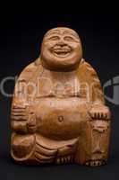 Woodwork Budda figurine