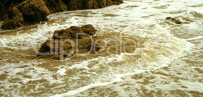 Rocky Pacific Coast Surf