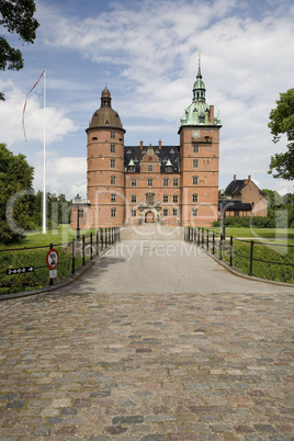 Vallo castle in Denmark