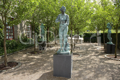 The sculpture garden at Carlsberg V