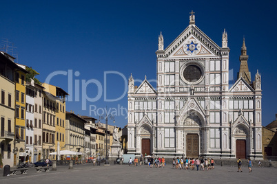 Santa Croce church in Florence