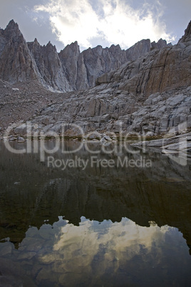 WHITNEY RANGE IN REFLECTION