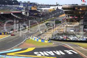 Le Mans grandstand