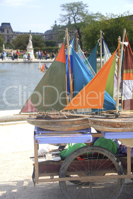 Sail boats Paris