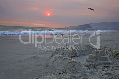 Sandcastle Sunset