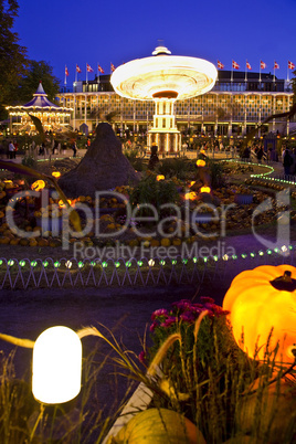 Halloween dressed up Tivoli Garden