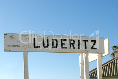 German Train Station of Luederitz