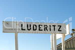 German Train Station of Luederitz