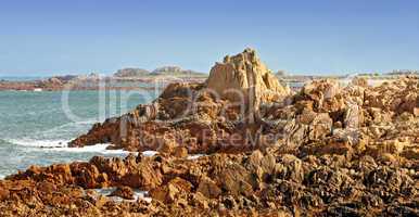 Image of the Coastline of Guernsey