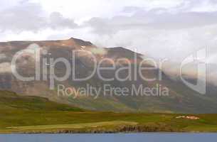 Landscape of a Iceland Mountain