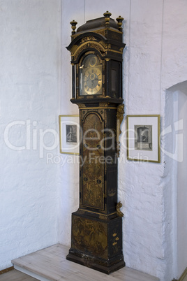 Old grandfather clock