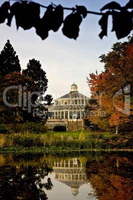 The lake in Botanical Garden in Copenahgen