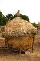 Traditional granary near Ouagadougo