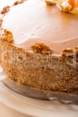 cake with roses