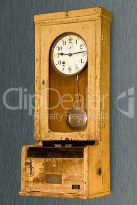 Old time punch clock
