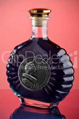 A bottle of brandy