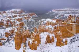 WINTER IN BRYCE CANYON