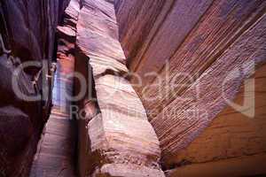 LINES AND SHAPES OF BUCKSKIN GULCH