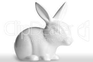 White china rabbit