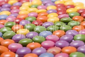 Coloured surface of confectionary