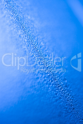 Drops of water on glass