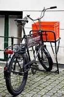 Old delivery bicycle