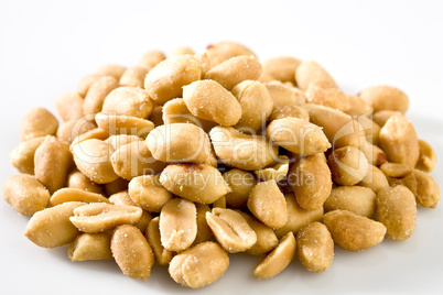 Heap of peanuts