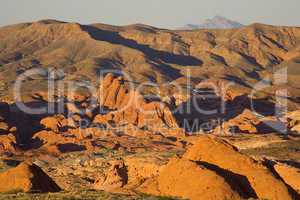 VALLEY OF FIRE STATE PARK AT SUNSET