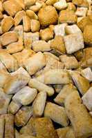 Heap of soft rolls