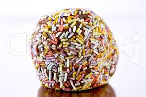 Rum truffle ball