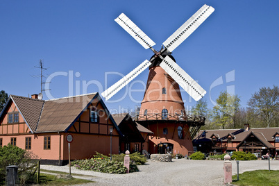 Historic Windmill in dutch style