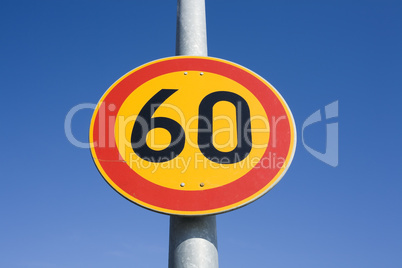 speed limit 60