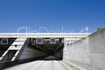 Entrance to the tunnel at the Oresund