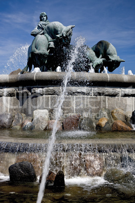 The Gefion fountain at Langelinie Copenhagen