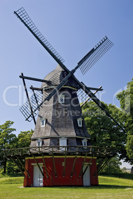The old Windmill at Kastellet in Copenhagen