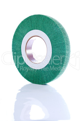 Green, abrasive wheel