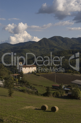 A Rural Church in Northwest Tuscany