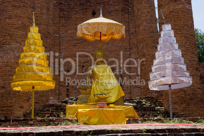 Buddha image in Ayutthaya, Thailand