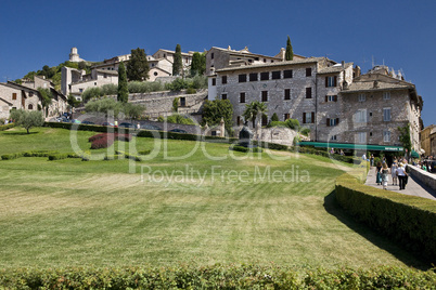 The medieval town Assisi