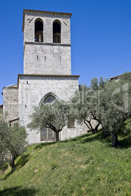 The Duomo in Gubbio, Umbria, Italy