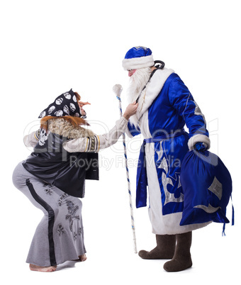 Baba Yaga and Father Christmas