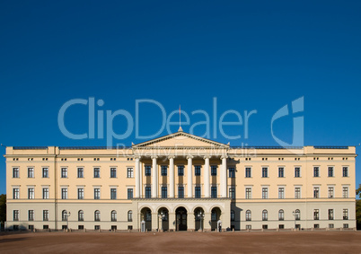 The Royal Palace in Oslo, Norway