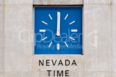 Nevada time clock