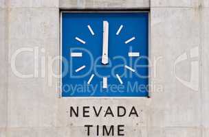 Nevada time clock