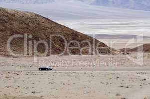Death Valley tourist
