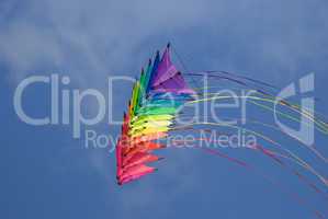 Rainbow stunt kites