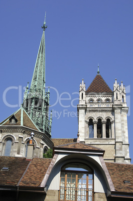 Cathedral St Peter Geneva Switzerla