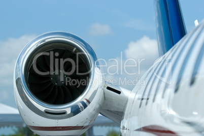 Engine of business jet
