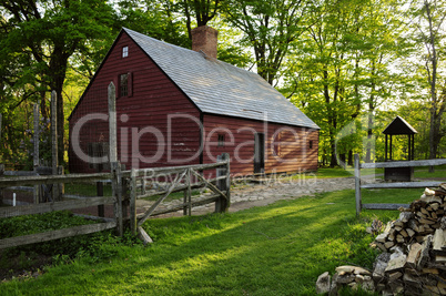 Wick Farmhouse in Jockey Hollow