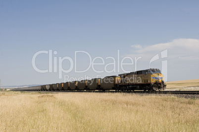 Coal train in Nebraska